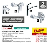 Armaturenserie „MyCube“ im aktuellen toom Baumarkt Prospekt