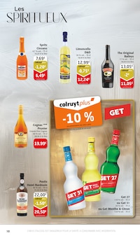 Promo Gin dans le catalogue Colruyt du moment à la page 10