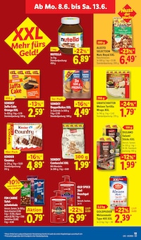Nutella im Lidl Prospekt "LIDL LOHNT SICH" mit 73 Seiten (Mannheim)