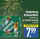 Kräuterlikör von Underberg im aktuellen EDEKA Prospekt für 7,99 €
