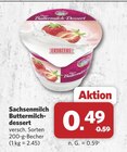 Buttermilch-Dessert Erdbeere bei combi im Apen Prospekt für 0,49 €