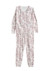 Pyjama manches longues femme - TEX en promo chez Carrefour Évreux à 9,99 €