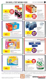 Promos Lessive dans le catalogue "EN GROS, C'EST MOINS CHER" de Intermarché Express Lessive en promo dans le catalogue Intermarché Express à la page 9