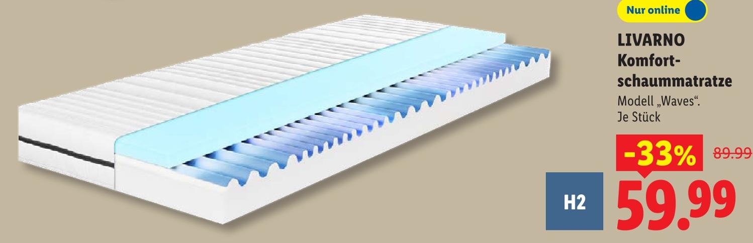 Komfortschaummatratze