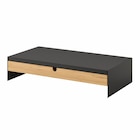 Monitorerhöhung mit Schublade anthrazit im IKEA Prospekt Monitorerhöhung mit Schublade anthrazit von ELLOVEN im aktuellen IKEA Prospekt für 24,99 €