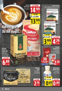 Kaffee im aktuellen EDEKA Prospekt (Lippstadt) Kaffee im EDEKA Prospekt "Aktuelle Angebote" mit 28 Seiten (Lippstadt)