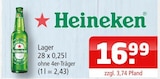 Lager Angebote von Heineken bei Getränke Oase Waltrop für 16,99 €