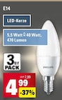 LED-Kerze Angebote von Philips bei Marktkauf Neu-Ulm für 4,99 €