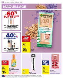 Offre Maquillage dans le catalogue Carrefour du moment à la page 14