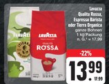 Qualita Rossa, Espresso Barista oder Tierra Organica Angebote von Lavazza bei E center Chemnitz für 13,99 €