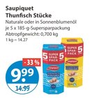 Thunfisch Stücke von Saupiquet im aktuellen V-Markt Prospekt für 9,99 €
