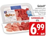 Gulasch gemischt vom Schwein und Rind bei EDEKA im Prospekt "" für 6,99 €