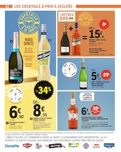 Vin en promo dans le catalogue E.Leclerc à la page 22