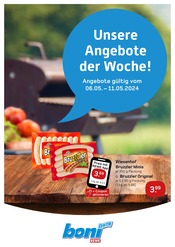 Aktueller boni Center Supermarkt Prospekt in Hattingen und Umgebung, "Unsere Angebote der Woche!" mit 8 Seiten, 06.05.2024 - 11.05.2024