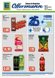 EDEKA Prospekt für Wermelskirchen mit 4 Seiten EDEKA Prospekt für Wermelskirchen: "Aktuelle Angebote", 4 Seiten, 30.06.2025 - 05.07.2025
