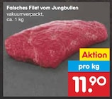Aktuelle Rindfleisch Angebote bei Netto Marken-Discount in München Aktuelles Falsches Filet vom Jungbullen Angebot bei Netto Marken-Discount in München ab 11,90 €