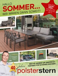 PolsterStern Prospekt "Hallo Sommer…." für Ockenfels, 8 Seiten, 15.03.2023 - 15.04.2023 PolsterStern Prospekt "Hallo Sommer…." für Ockenfels, 8 Seiten, 15.03.2023 - 15.04.2023