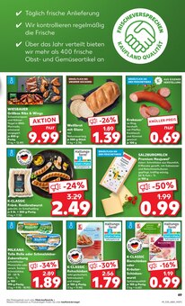 Schweinefleisch im aktuellen Kaufland Prospekt (Saarbrücken) Schweinefleisch im Kaufland Prospekt "KNÜLLER" mit 66 Seiten (Saarbrücken)