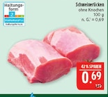 Marktkauf Crimmitschau - Schweinerücken ohne Knochen Angebot im Prospekt Schweinerücken ohne Knochen bei Marktkauf im Crimmitschau Prospekt für 0,69 €