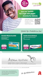 mea - meine apotheke Prospekt für Ingolstadt: "Unsere Juni-Angebote", 4 Seiten, 01.06.2026 - 30.06.2026