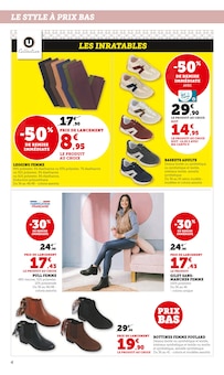 Promotion Foulard dans le prospectus Super U, valable du 07/10/2025 au 19/10/2025 Promo Foulard dans le catalogue Super U du moment à la page 4