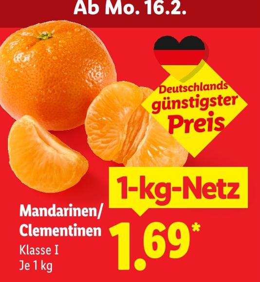 Mandarinen/Clementinen