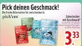 Zahnstocher mit Geschmack Angebote von pick'em bei EDEKA Ravensburg für 3,33 €