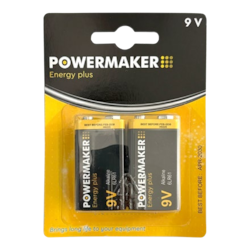 2er-Pack 9V Batterien