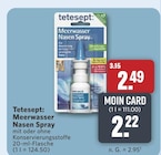 Aktuelles Meerwasser Nasen Spray Angebot bei combi in Bielefeld ab 2,22 €