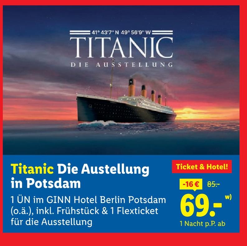Titanic Die Ausstellung in Potsdam