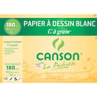 Papier dessin blanc - CANSON à 3,99 € dans le catalogue Carrefour