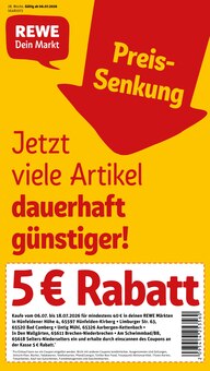 Aktueller REWE Selters (Taunus) Prospekt REWE Prospekt Selters (Taunus) "Dein Markt" mit 34 Seiten