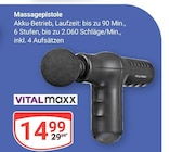 Massagepistole Angebote von Vitalmaxx bei GLOBUS Herne für 14,99 €
