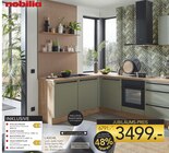 L-Küche Lack Jade matt / Eiche Sierra Nb. Angebote von Nobilia bei BRAUN Möbel-Center Pirmasens für 3.499,00 €