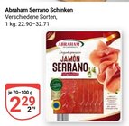 Serrano Schinken im Angebot bei GLOBUS in Gotha Serrano Schinken Angebote von Abraham bei GLOBUS Gotha für 2,29 €