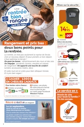 Catalogue Weldom en cours à Boulogne-Billancourt, "Une rentrée bien rangée À prix très sages !", Page 2