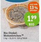 Bio-Dinkel-Mohntörtchen von  im aktuellen tegut Prospekt für 1,99 €