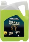 LIQUIDE DE REFROIDISSEMENT -25° 5 L - LUMI'CAR dans le catalogue Intermarché