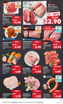 Roastbeef im aktuellen Kaufland Prospekt (Augsburg) Roastbeef im Kaufland Prospekt "Aktuelle Angebote" mit 58 Seiten (Augsburg)