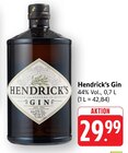 Gin im Angebot bei EDEKA in Lahr Gin Angebote von Hendrick's bei EDEKA Lahr für 29,99 €