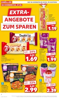 Aktueller Kaufland Prospekt "EXTRA-ANGEBOTE" Seite 2 von 8 Seiten