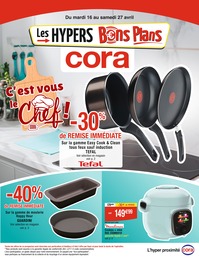 Catalogue Supermarchés Cora en cours à Sarrebourg et alentours, C'est vous le Chef !, 10 pages, 16/04/2024 - 27/04/2024