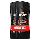 Gel douche 5 en 1 "Lot de 2" - AXE en promo chez Carrefour Gel douche 5 en 1 "Lot de 2" - AXE dans le catalogue Carrefour