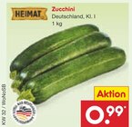 Netto Marken-Discount Dorfen - Zucchini Angebot im Prospekt Zucchini bei Netto Marken-Discount im Dorfen Prospekt für 0,99 €
