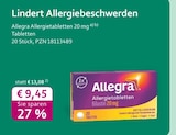 mea - meine apotheke - Allergietabletten 20 mg Angebot im Prospekt Allergietabletten 20 mg bei mea - meine apotheke im Prospekt "" für 9,45 €