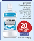 Mundspülung Advanced White im EDEKA Prospekt Mundspülung Advanced White von Listerine im aktuellen EDEKA Prospekt für 4,45 €