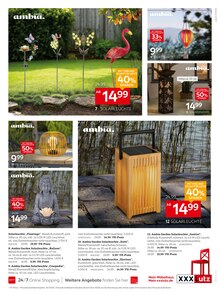 Gartenmöbel im XXXLutz Möbelhäuser Prospekt "BESTE Marken • Auswahl • Services • Preise" mit 12 Seiten (Siegen (Universitätsstadt))