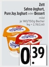 EDEKA Höllriegelskreuth - Sahne-Joghurt Angebot im Prospekt Sahne-Joghurt bei EDEKA im Höllriegelskreuth Prospekt für 0,39 €