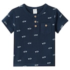 Baby Musselin-T-Shirt mit Fisch-Print bei Ernstings family im Nauen Prospekt für 9,99 €