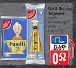 Fusilli Angebote von Gut & Günstig bei E center Rottenburg für 0,52 €